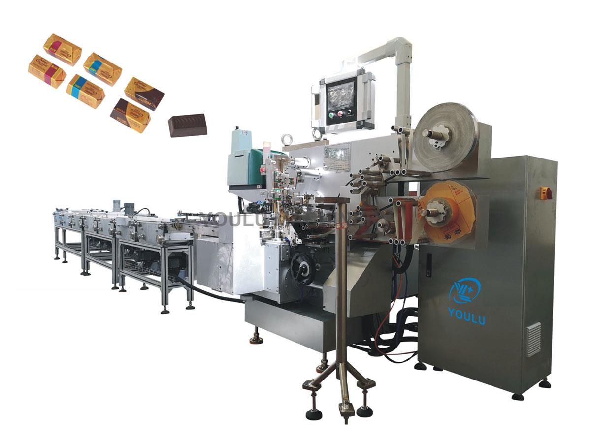 Chocolate Fold and Band Packing Machine Chocolate Fold and Band Packing Machine